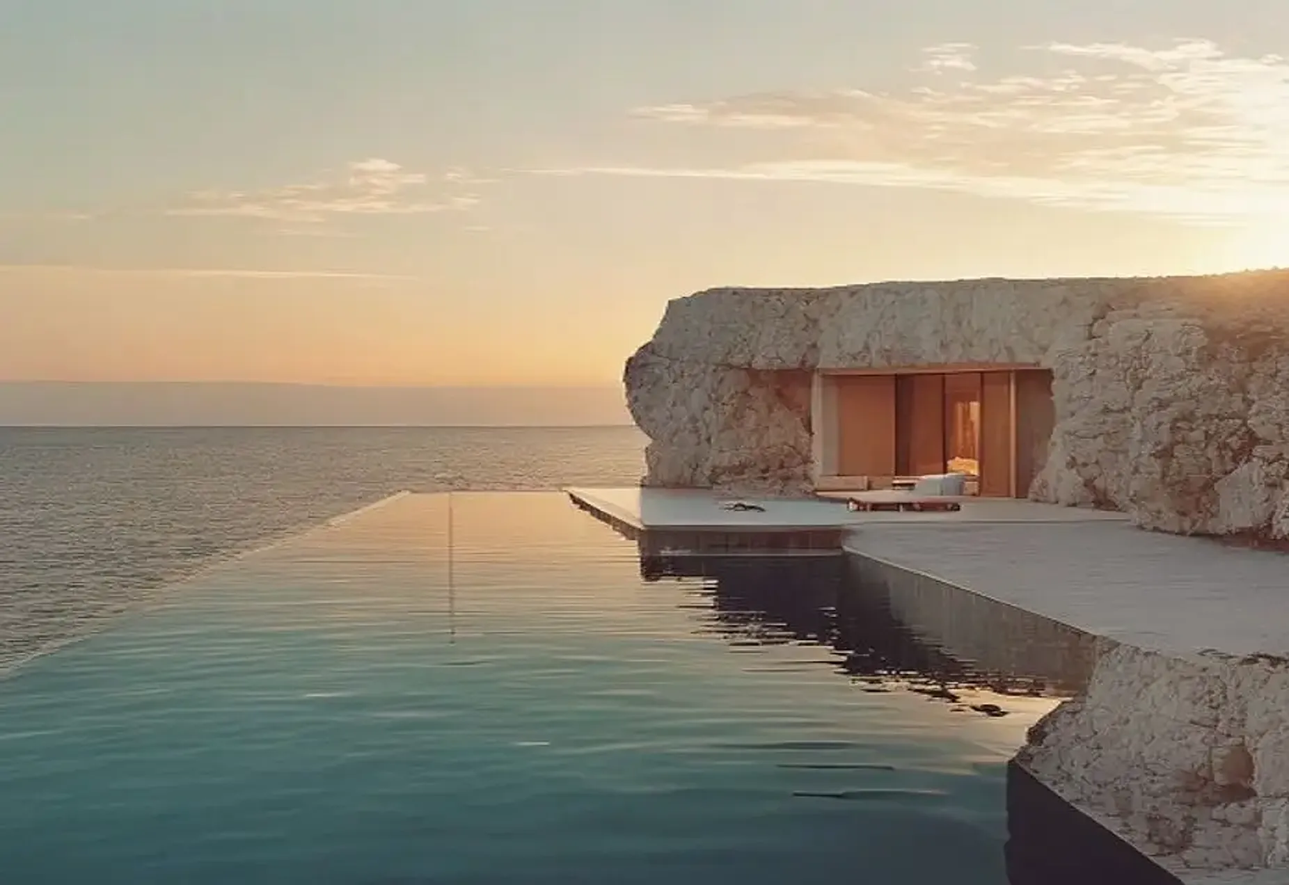 Casa Alba — Arrive above the sea