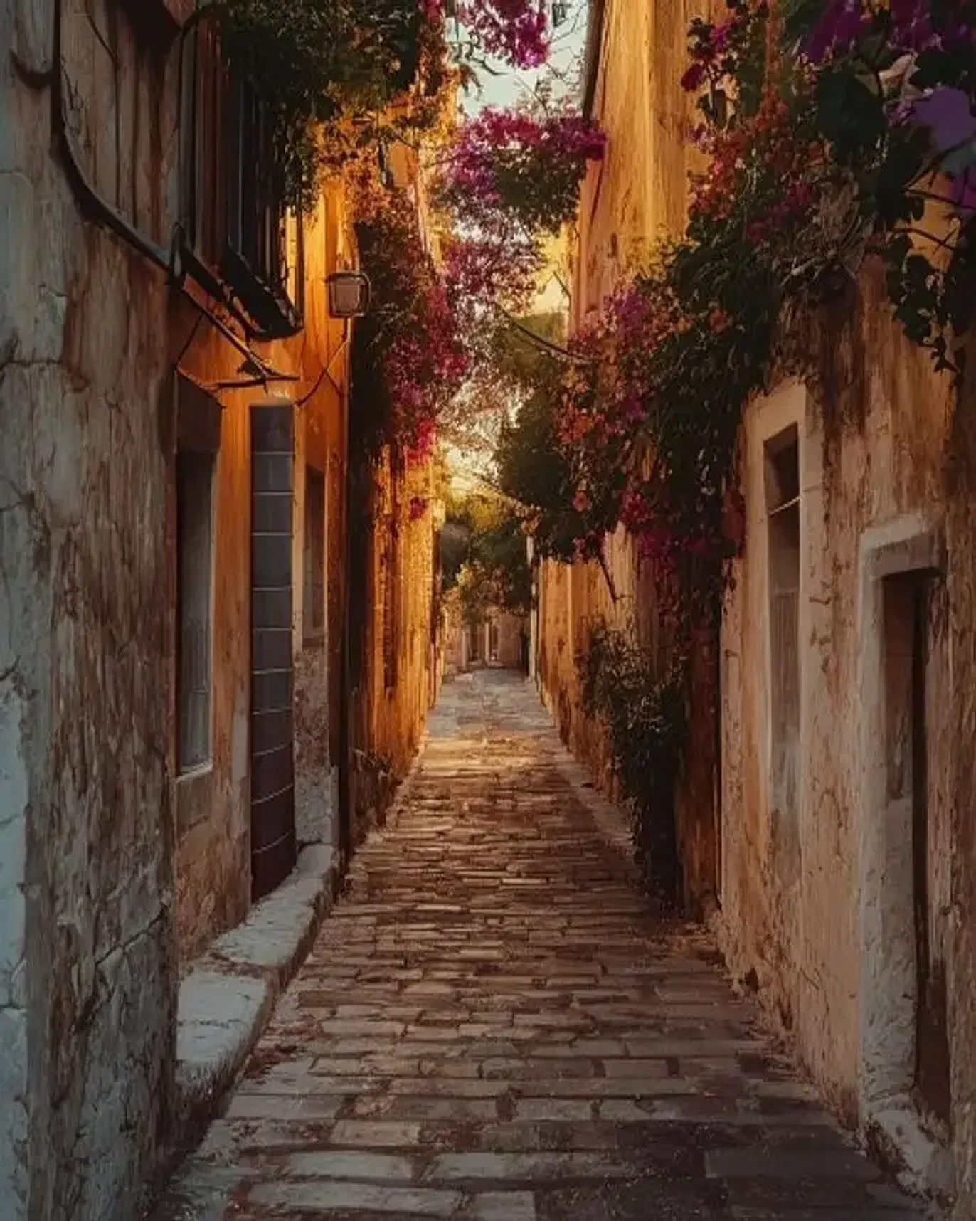 Streets the colour of late afternoon